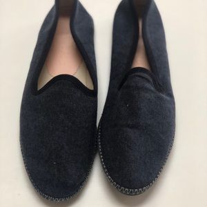 J. Crew blue flats Sz 7.5